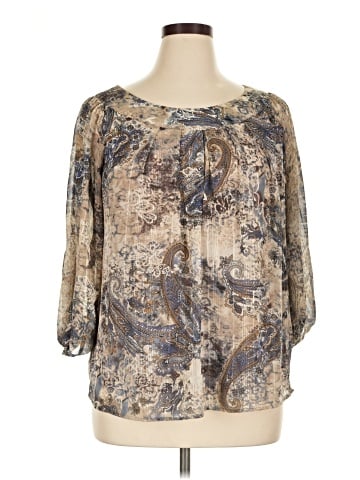 DressBarn 3/4 Sleeve Blouse (view 1)