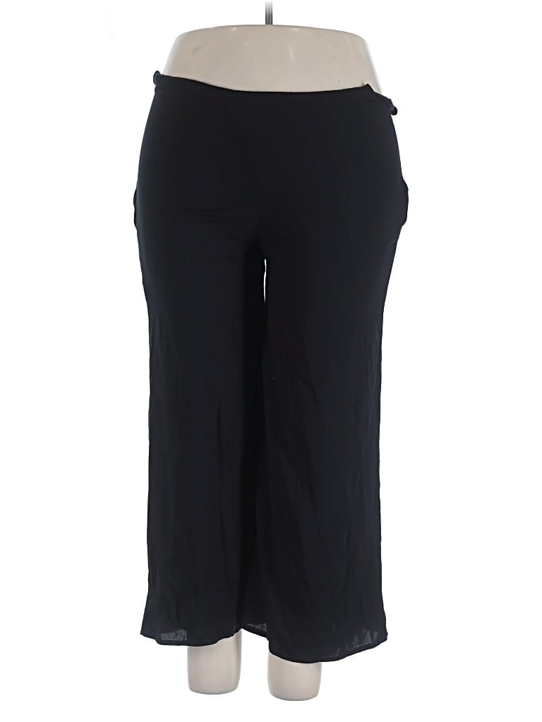 Pre-owned Zenana Active Pants In Black