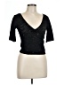 Zara Black Short Sleeve Top Size L - photo 1