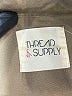 Thread & Supply 100% Cotton Print Gray Jacket Size S - photo 6