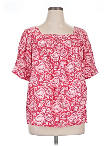 Lane Bryant Short Sleeve Blouse (view 1)