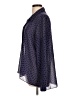 BCBGeneration 100% Polyester Polka Dots Purple Long Sleeve Blouse Size L - photo 5