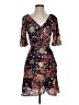WAYF Paisley Brown Cocktail Dress Size XS - photo 1
