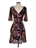 WAYF Paisley Brown Cocktail Dress Size XS - photo 2