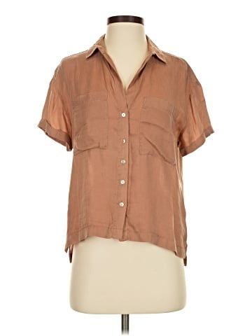 Cloth & Stone Short Sleeve Blouse (view 1)