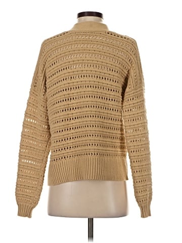 Madewell Tanfield Open-Stitch Cardigan Sweater (view 2)