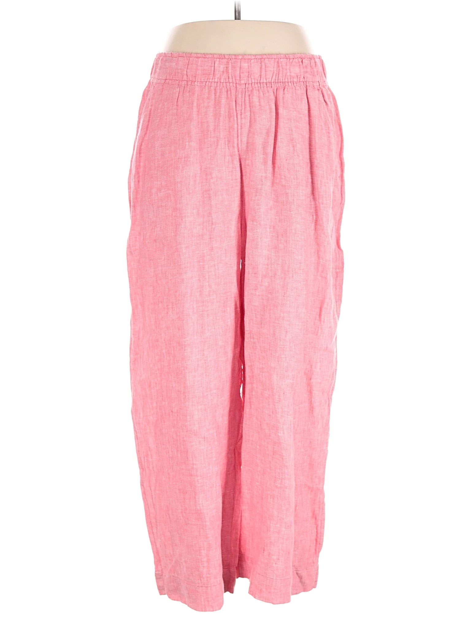 Tahari 100% Linen Pink Linen Pants Size XL - 74% off | ThredUp