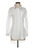 Unbranded 100% Polyester White Long Sleeve Blouse Size S - photo 1