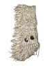 Unbranded 100% Acrylic Ivory Brown Scarf One size - photo 2