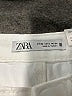 Zara Graphic White Jeans Size 2 - photo 4