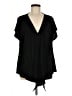 Zara Black Short Sleeve Blouse Size M - photo 1