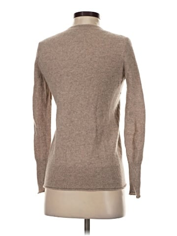 Aqua Cashmere Pullover Sweater (view 2)