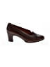 Robert Clergerie 100% Leather Brown Burgundy Heels Size 7 - photo 1
