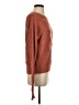 Callahan Chevron-herringbone Brown Pullover Sweater Size S - photo 4