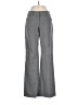 Theory Chevron-herringbone Gray Wool Pants Size 0 - photo 1