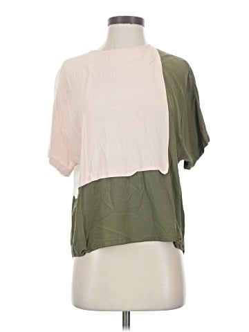 Topshop Short Sleeve Blouse (view 1)