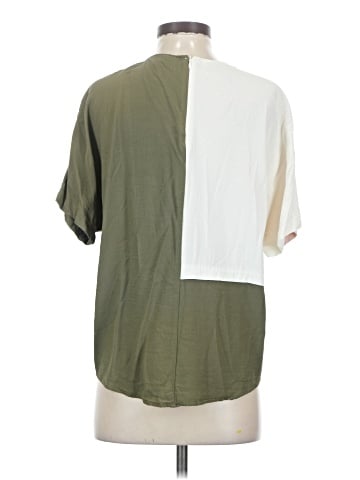 Topshop Short Sleeve Blouse (view 2)