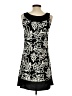 Wrapper Graphic Black Cocktail Dress Size S - photo 2