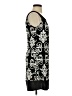 Wrapper Graphic Black Cocktail Dress Size S - photo 4