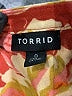 Torrid 100% Rayon Orange Short Sleeve Blouse Size Lg Plus (0) - photo 7