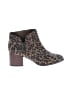 Seychelles Animal Print Brown Ankle Boots Size 8 1/2 - photo 1