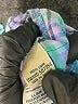 L.L.Bean 100% Linen Plaid Blue 3/4 Sleeve Button-Down Shirt Size M - photo 8