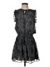Pinch 100% Polyester Gray Cocktail Dress Size S - photo 1