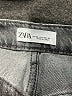 Zara Metallic Silver Jeans Size 4 - photo 7