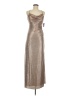 Morgan & Co. Metallic Gold Cocktail Dress Size 6 - photo 1