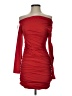 Assorted Brands Solid Red Cocktail Dress Size S - photo 1