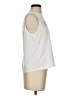 Shein White Sleeveless T-Shirt Size S - photo 4