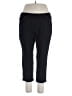 Alfred Dunner Solid Black Active Pants Size L - photo 1