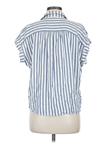 Madewell Central Shirt in Pompano Stripe (view 2)