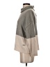 Carve Designs Color Block Gray Turtleneck Sweater Size S - photo 5