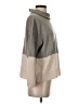 Carve Designs Color Block Gray Turtleneck Sweater Size S - photo 4