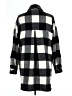 Sonoma Goods for Life Plaid Black Coat Size L - photo 2