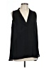 Vince Camuto 100% Polyester Black Sleeveless Blouse Size L - photo 1