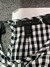 J.Crew Houndstooth Silver 3/4 Sleeve Blouse Size 2 - photo 7