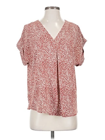 She + Sky Short Sleeve Blouse (view 1)