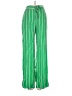 H&M Stripes Green Casual Pants Size 4 - photo 1