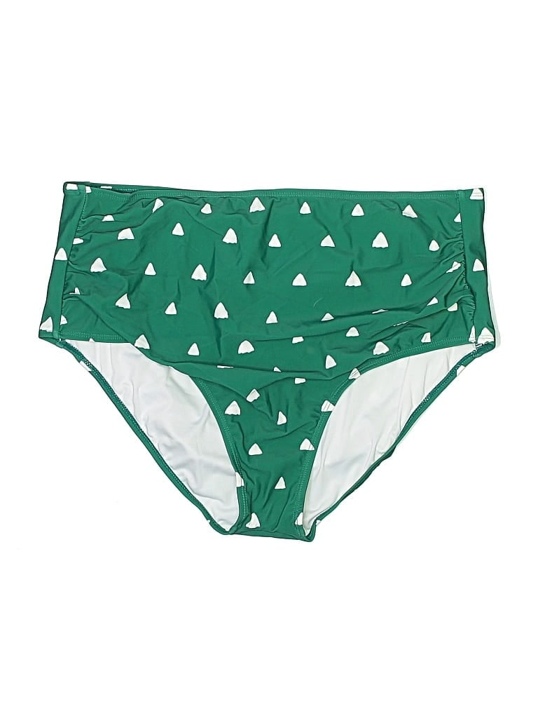 Coral Reef Swim Swimsuit Bottoms In Green