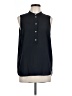 MICHAEL Michael Kors 100% Polyester Black Sleeveless Blouse Size L - photo 1