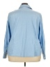 TanJay Blue Long Sleeve Button-Down Shirt Size 24W - photo 2