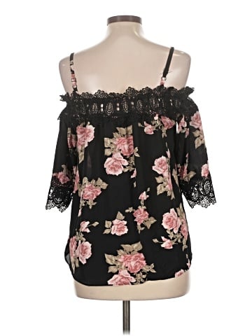 Iz Byer 3/4 Sleeve Blouse (view 2)