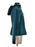 Theory 100% Polyester Solid Teal Jacket Size 00 - 0 - photo 4