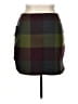 Woolrich Plaid Burgundy Wool Skirt Size 12 - photo 2