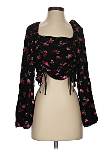 Wild Fable 3/4 Sleeve Blouse (view 1)
