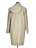 Gallery 100% Polyester Ivory Trenchcoat Size XL - photo 2