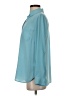 Talbots 100% Polyester Teal Long Sleeve Blouse Size S - photo 5