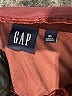 Gap 100% Polyester Burgundy Long Sleeve Blouse Size XL - photo 7